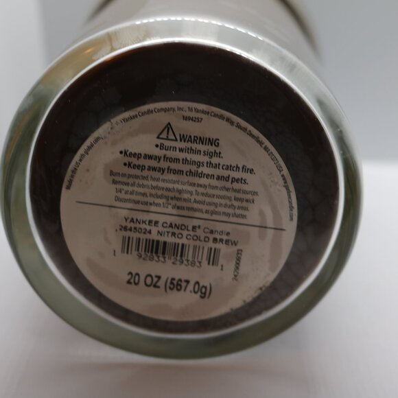 Yankee Candle Cafe Collection *Nitro Cold Brew* Afternoon pick me up candle - Picture 6 of 6